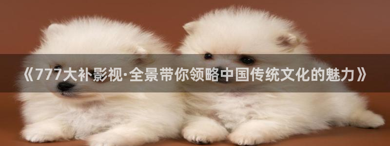 原来的神马电影我不卡：《777大补影视·全景带你领略中国传统文化的魅力》